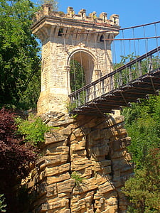 γέφυρα, Πύργος, Γέφυρα του περιθωρίου, γκρεμό, Κραϊόβα, Ρουμανία, Romanescu