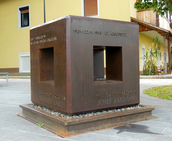 memorial da guerra, memória, KZ, konzentrationslager, Rosegg, Caríntia, Áustria