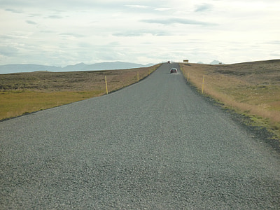 Izland, természet, táj, közúti