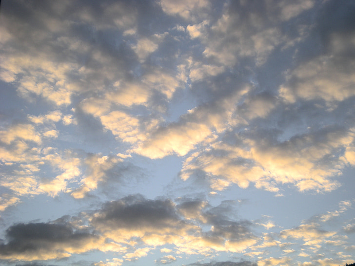 空, クラウド, 光, 日, 美しい, cloudscape