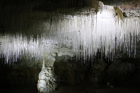 洞窟, プロヴァンス, 奇跡, 反射, 水, 湖, 自然
