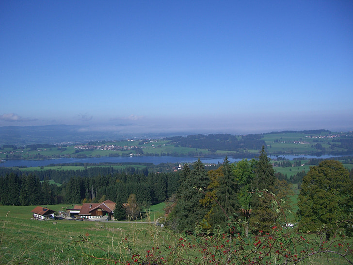 rottachsee, Jezioro, programu Outlook, Binzen, ellegghoehe, Allgäu, zielony