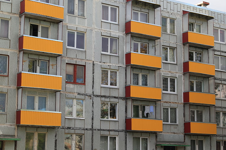 latvia, liepaje, karotsta, russian, housing, flats, architecture