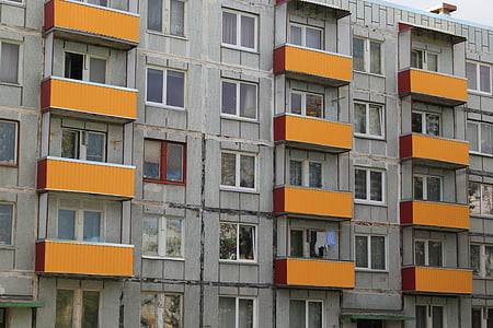 Lettonia, liepaje, karotsta, Russo, alloggiamento, Appartamenti, architettura