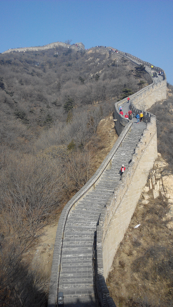 the great wall, beijing, stairs