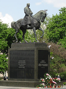 Lublin, Józef, Pilsudski, monument, Marshal, Jozef pilsudski, andre Republikken