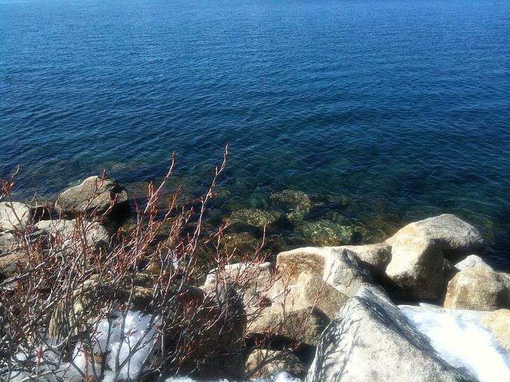 Llac, l'aigua, riba, tranquil·la, l'aire lliure, medi ambient, ondulació