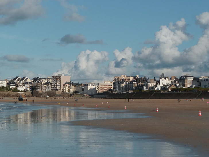 Sea, Brittany, Beach