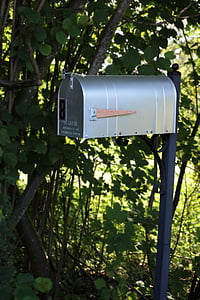 postaláda, Amerikai Egyesült Államok, levélszekrény, Letter box, Post, ládák, doboz