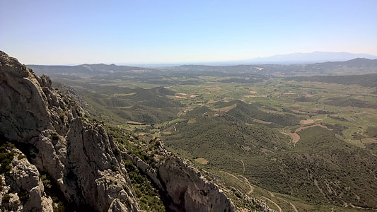 Catalans, Pyrénées, kalni, Panorama, Francija