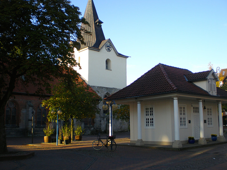 Alte wache, Neustadt am rübenberge, stad kerk, het platform