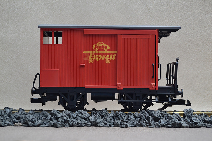 railway, track 1, lgb, goods wagons, garden railway, model railway