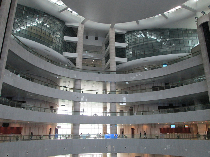 Hubei provincial Kirjasto, rakennus, Kirjasto