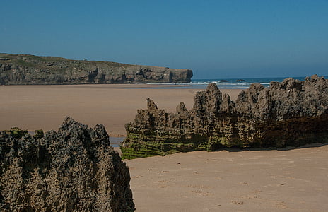 Portugal, Ocean, Rocks, stranden, erosion, Tide