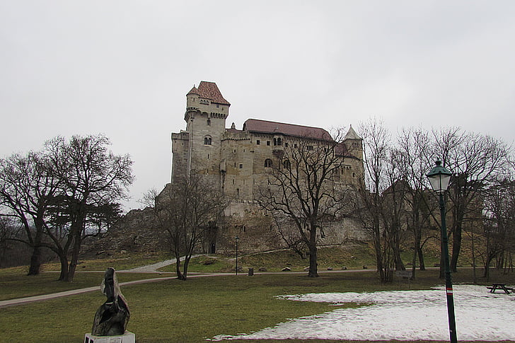 Burg lichtenstein, dvorac, Lichtenstein, srednji vijek, viteški dvorac, Mödling