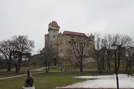 Burg lichtenstein, Castell, Lichtenstein, edat mitjana, Castell del cavaller, Mödling