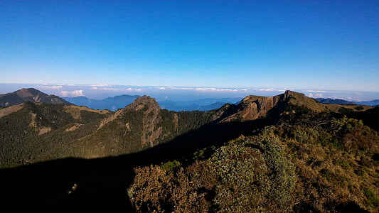 mountain, taiwan, nature, mountain Peak, scenics, landscape, outdoors