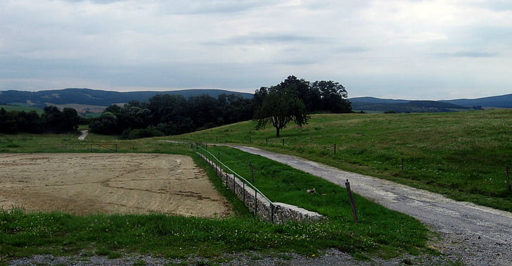 természet, Ranch, Szlovákia, Hippodrome