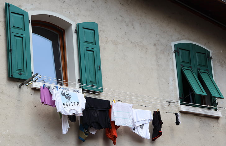 laundry, hang, dry, hang laundry, dry laundry, garments, backyard
