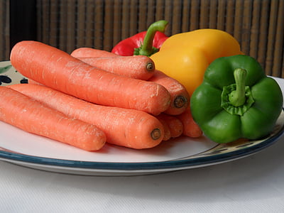 rødder, peberfrugter, grøntsager, vegetabilske skala