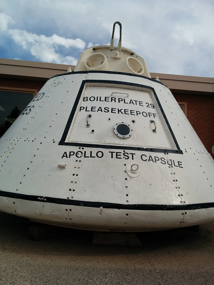 utrymme reser, Apollo test kapsel, Apollo, NASA, Apollo uppdrag, testa kapsel, utrymme