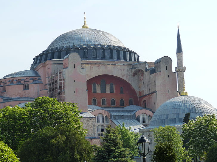 Istanbul, Turchia, Hagia sophia, Moschea, Basilica di Santa sofia, Chiesa, Museo