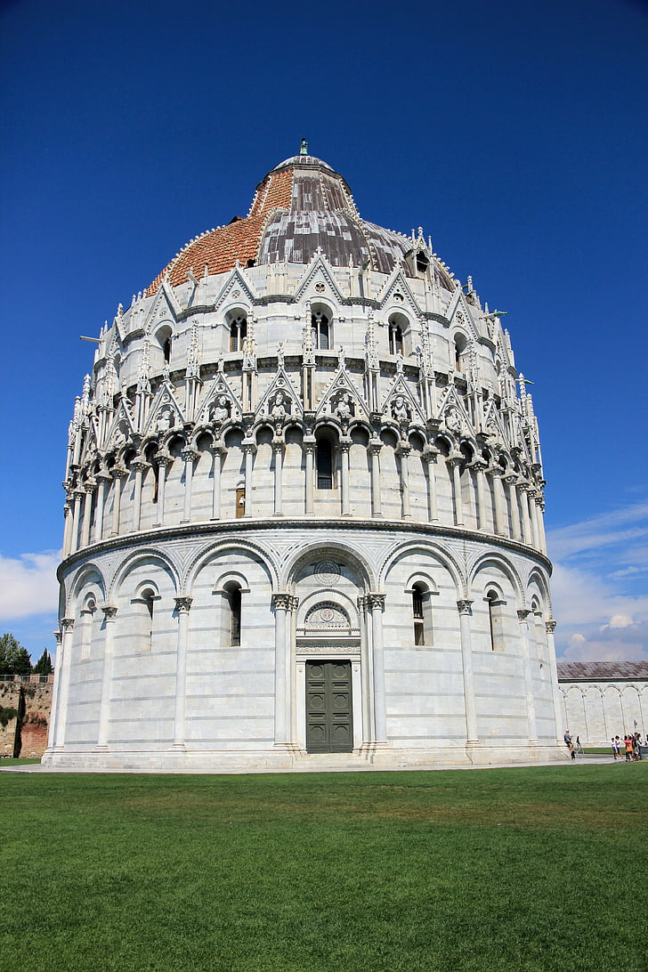 pisa, italy, tuscany, architecture, building, place of miracles, places of interest
