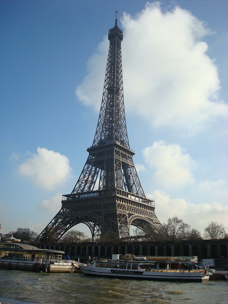 Paryż, Wieża Eiffla, Francja, Architektura, Turystyka, podróży, Symbol