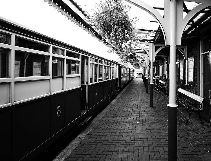 steam railway, steam train, station, vintage, train, steam, railway