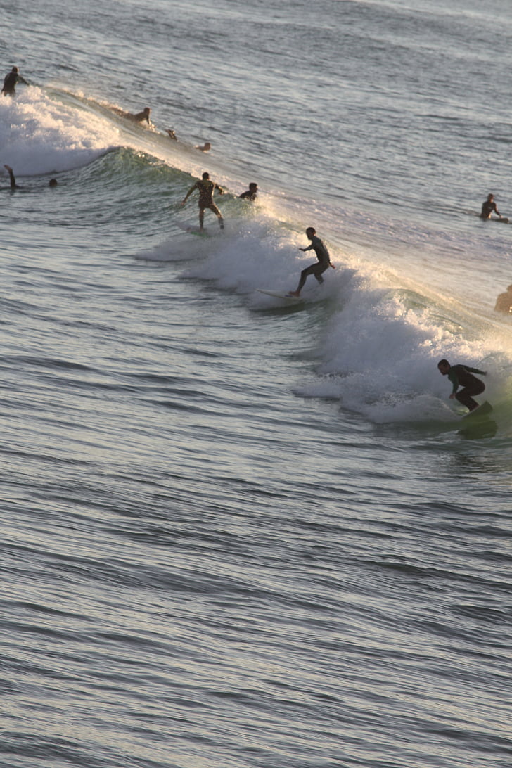 surf, Biarritz, mar, Verão
