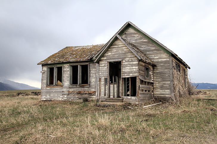 старий будинок ферми, розпад, Головна, ферми, Архітектура, сільських, Старий