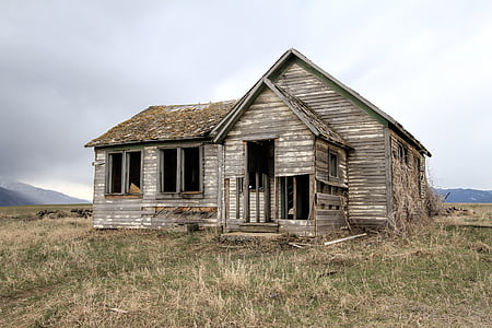altes Bauernhaus, Verfall, nach Hause, Bauernhof, Architektur, des ländlichen Raums, alt