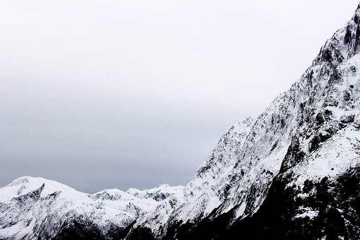 landskab, fotografering, Mountain, Alperne, sne, natur, udendørs