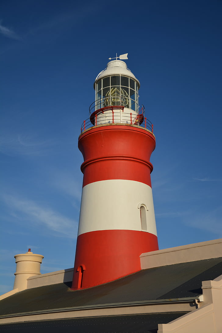 Lighthouse, Cape agulhas, Sydafrika