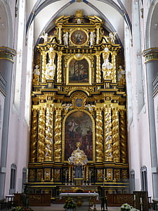 Paderborn, Historiquement, Basse-Saxe, lieux d’intérêt, Église, Église de marché, baroque