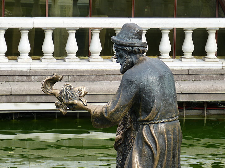 скульптура, Москва, Россия, Столица, Кремль, Парк, пруд