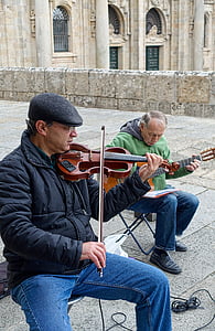 músics de carrer, violí, músic, violí, violinista, musical, Intèrpret