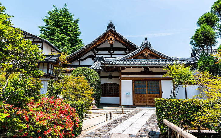 Japan, Kyoto, Arashiyama, Asia, resor, templet, arkitektur