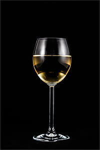 ett glas vin, vin, alkohol, glas, bröllop, ett glas, transparent