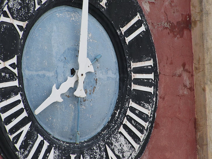 clock, face, old, outdoors, building, architecture, history