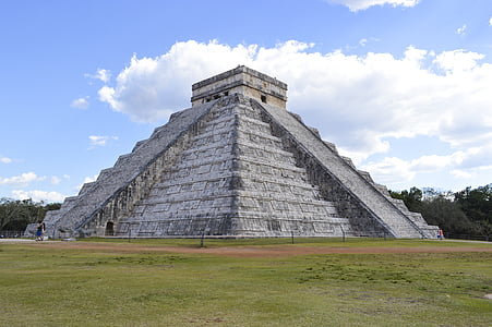 Chichen itza, Yucatan, Maya, Mexikói, Mexikó, a hétvégén, nap