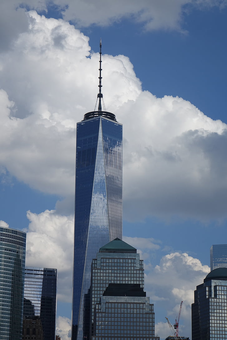yksi world trade Centerin, owtc, pilvenpiirtäjä, Mielenkiintoiset kohteet:, Manhattan, New Yorkissa, matkustaa