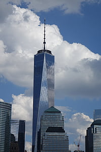One world trade center, owtc, gratte-ciel, lieux d’intérêt, Manhattan, New york, voyage