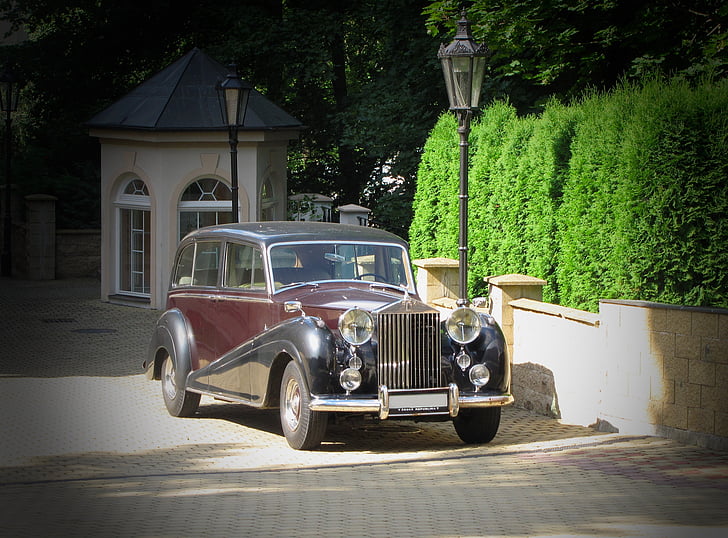 Rolls-Royce, voiture, Oldtimer, classique, élégant, voitures classiques, voiture antique