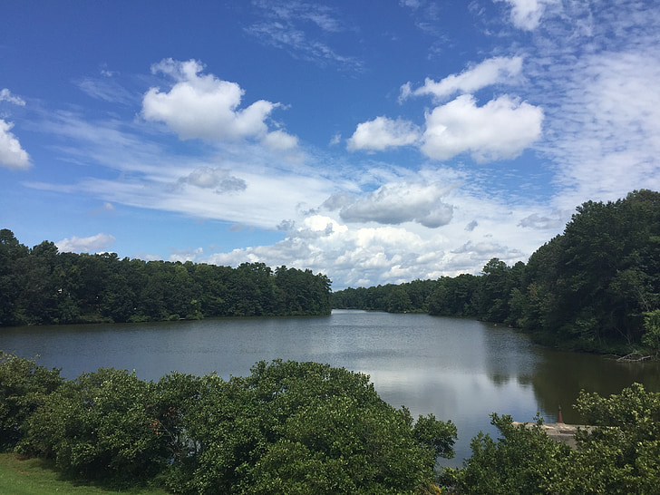 Příroda, jezero, voda, venkovní, cestování, Scene, přírodní