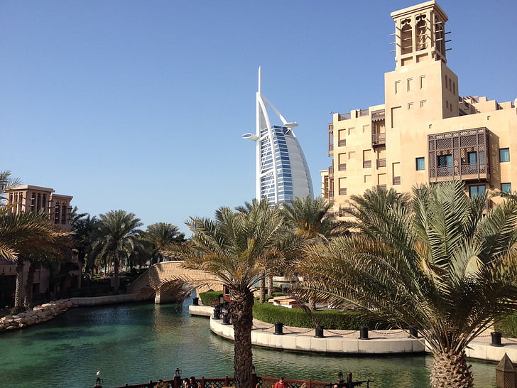 Dubai, Émirats Arabes Unis-, Burj-al-arab