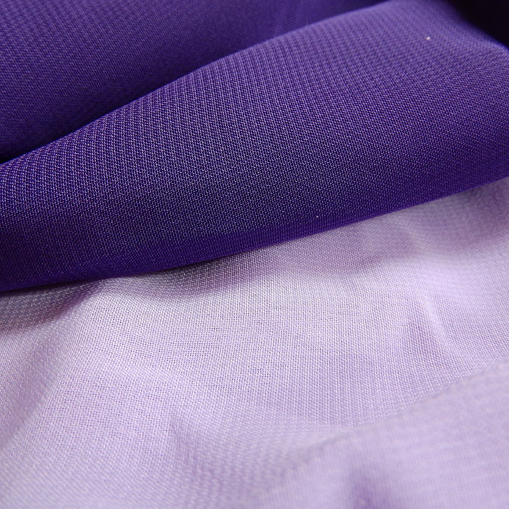 cheminės medžiagos, apranga, violetinė, išsamiai, šifonas