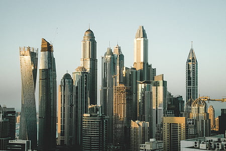 kiến trúc, tòa nhà, kinh doanh, thành phố, cảnh quan thành phố, cao, hiện đại