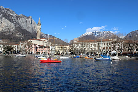 Lecco, Πανόραμα di lecco, Λίμνη Κόμο, Λομβαρδία, Ιταλία