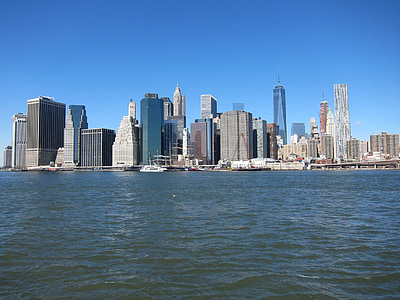 nueva york, Manhattan, Skyline